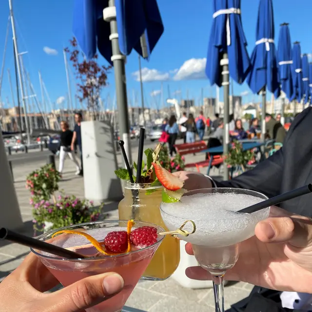 Terrasse Restaurant le Quai du 7eme Marseille