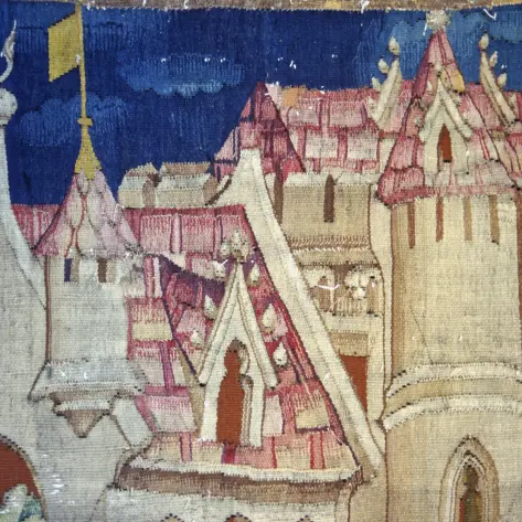 Une ville, tapisserie de l'Apocalypse
