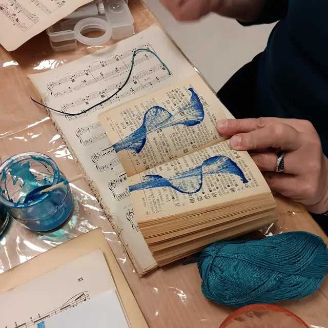 Recycl'Art Papier avec Catherine