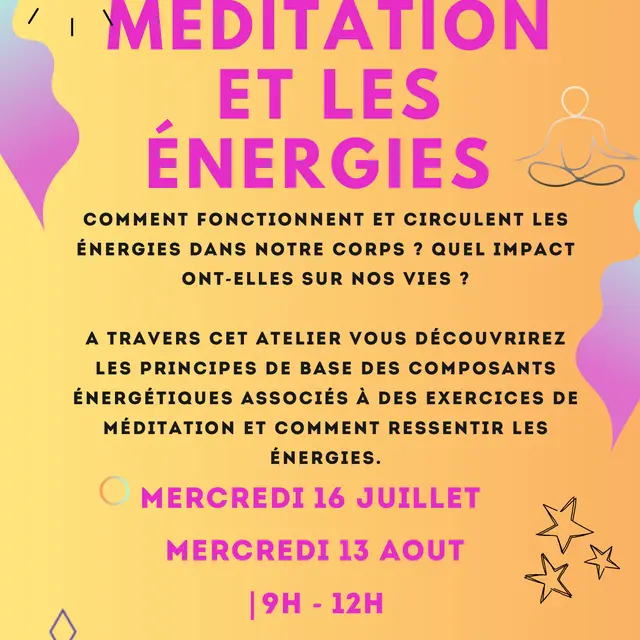 Atelier la méditation et les énergies_Tarascon-sur-Ariège
