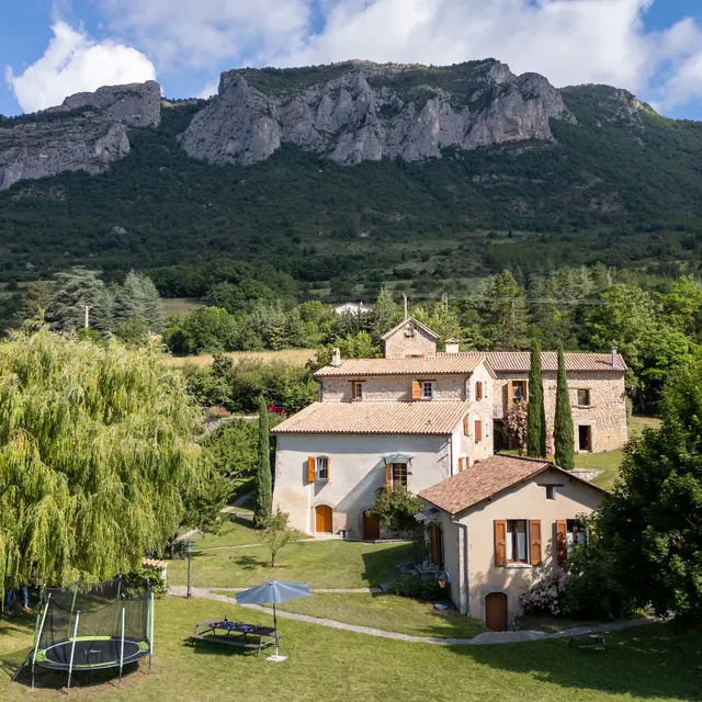 Vue drone du domaine