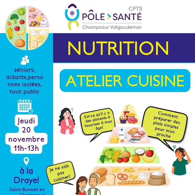 Atelier cuisine nutrition seniors