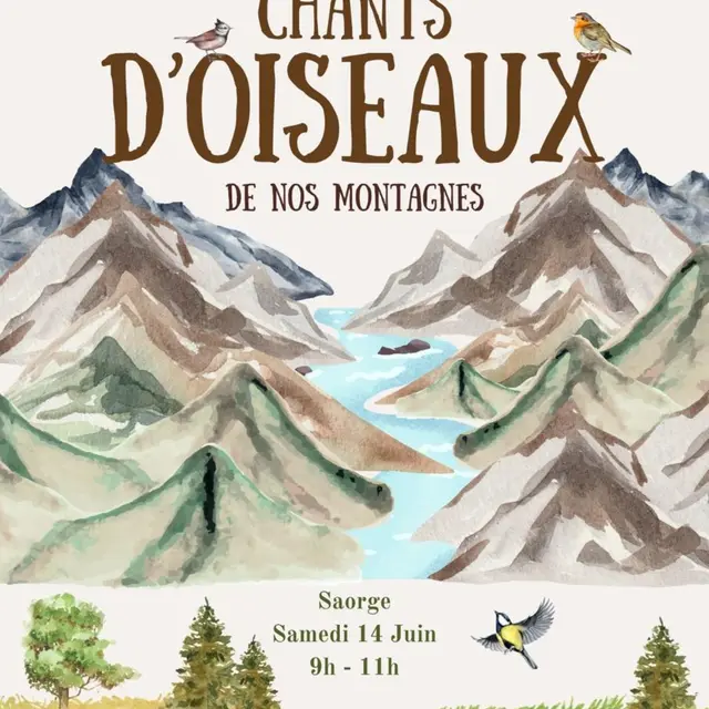 Balade découverte des chants d'oiseaux de nos montagnes_Saorge