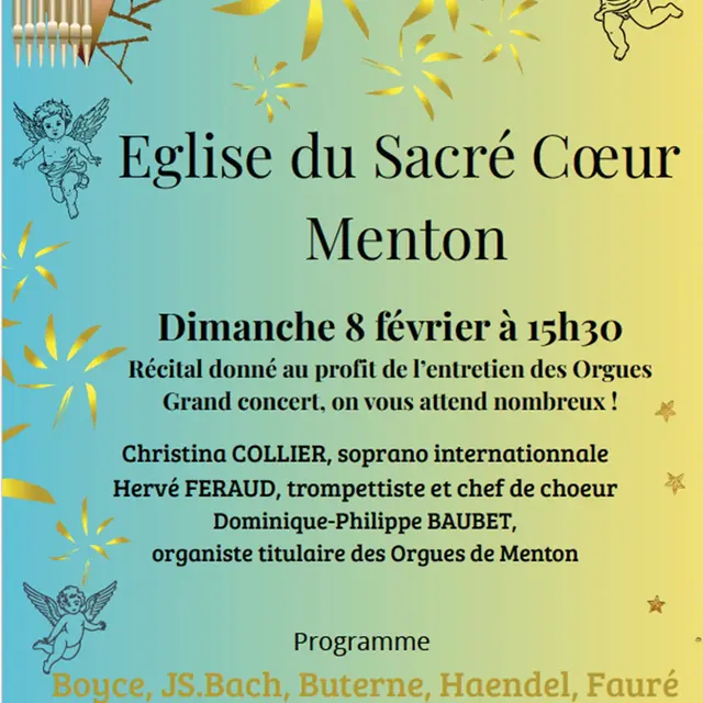 Concert soprano, trompette et orgue_Menton