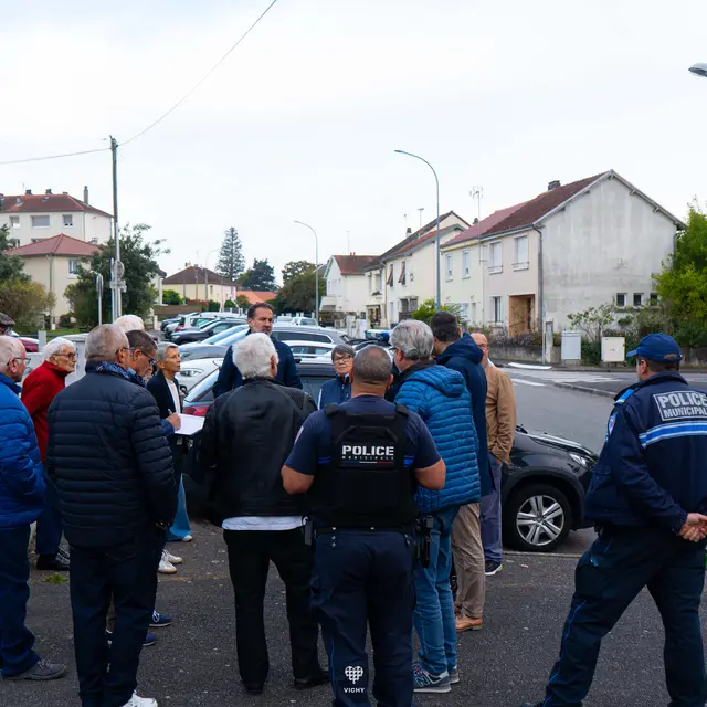 Visite de quartier Les Garêts_Vichy