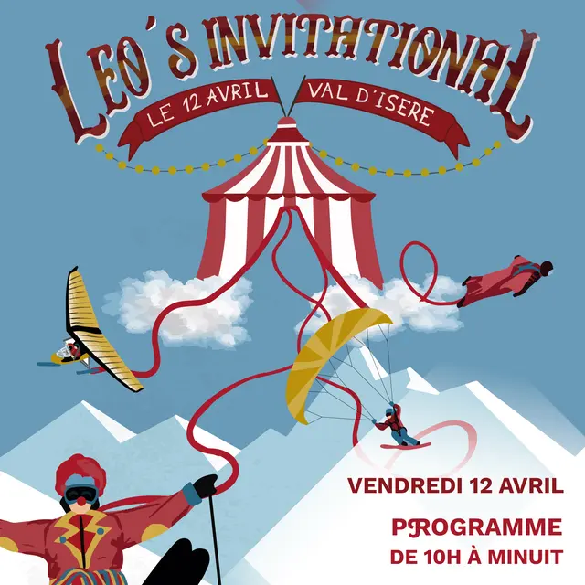 Léo's Invitational à Val d'Isère - Affiche 2024