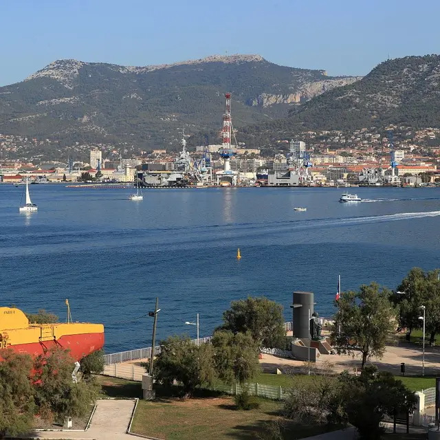 Parc la Tour Royale à Toulon