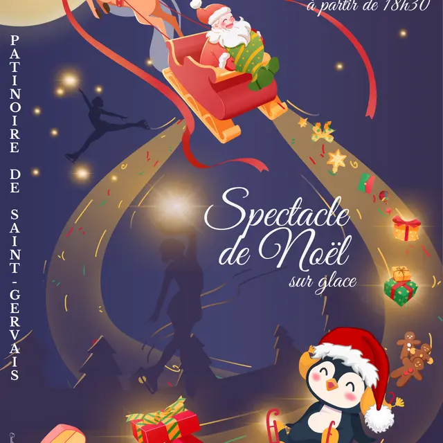 Spectacle de Noël sur glace_Saint-Gervais-les-Bains