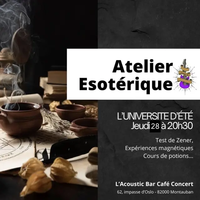 Atelier ésotérique