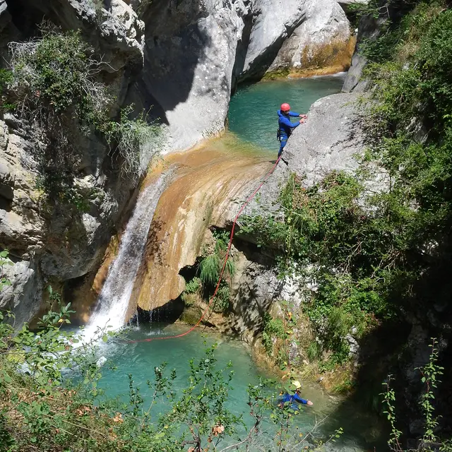 Guide Randoxygène Canyoning : Clue de la Maglia_Breil-sur-Roya