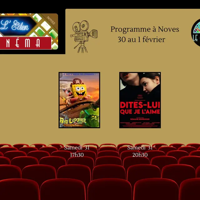 Programme Cinéma de L'Eden_Noves