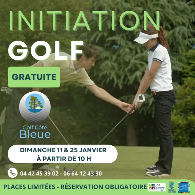 Initiation gratuite au golf_Sausset-les-Pins