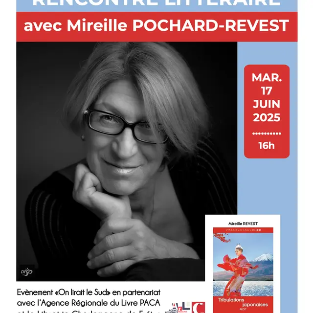 Rencontre littéraire avec Mireille POCHARD-REVEST_Fréjus