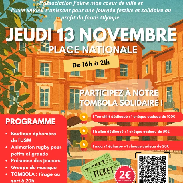 Les commerçants en mêlée avec l'USM_Montauban