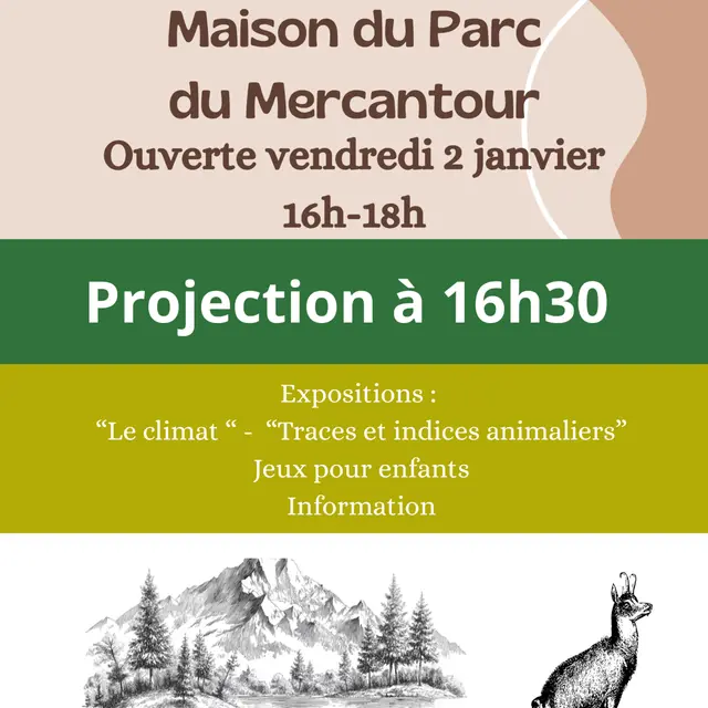 Projection Mercantour La falaise aux chamois_Saint-Étienne-de-Tinée