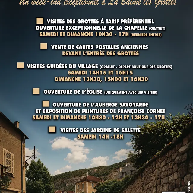 Journée européenne du patrimoine_La Balme-les-Grottes