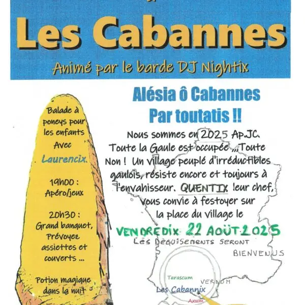 Banquet Annuel des Gaulois_Les Cabannes