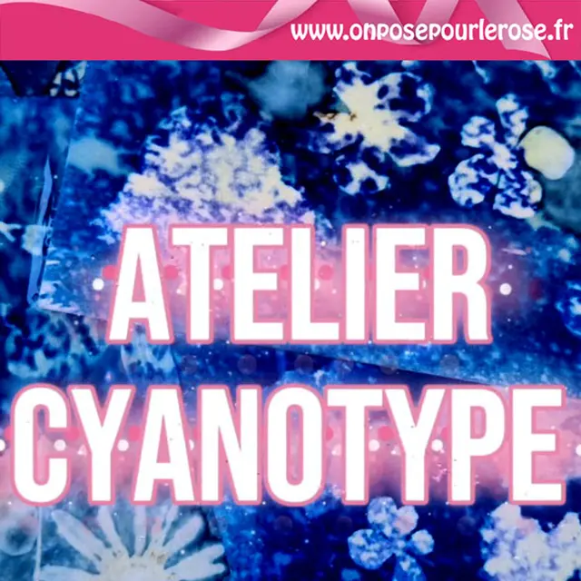 Cyanotype sur tissus | On Pose pour le Rose_Tanneron
