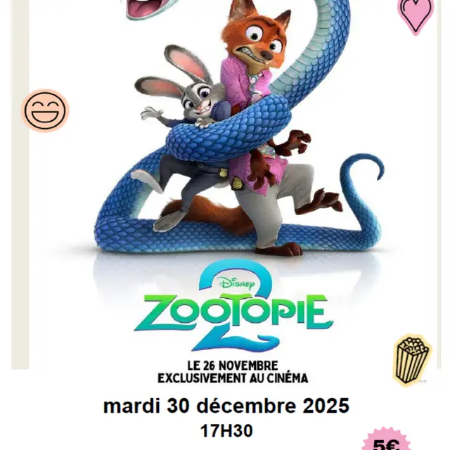 Ciné Zootopie_Saint-Étienne-de-Tinée