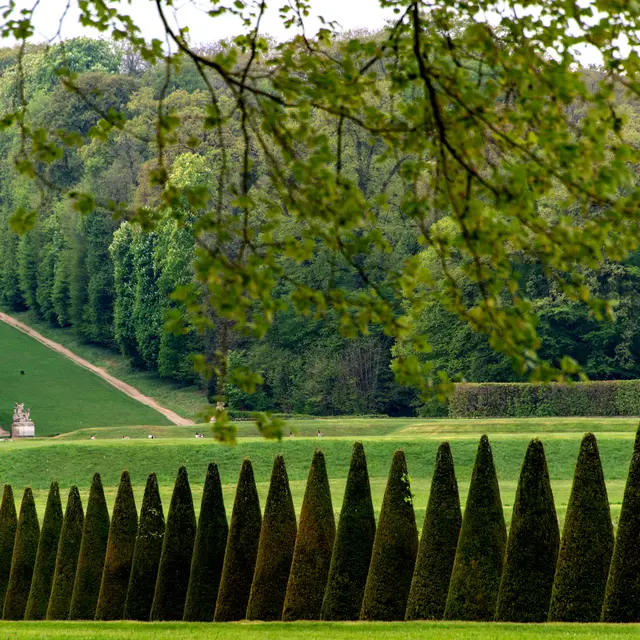 Vue des jardins