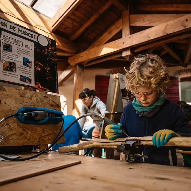 Atelier baton de marche