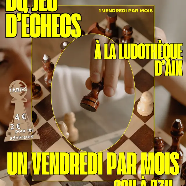 Soirée jeu d'échecs