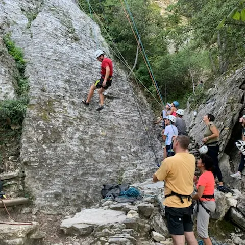 Découverte de l'escalade