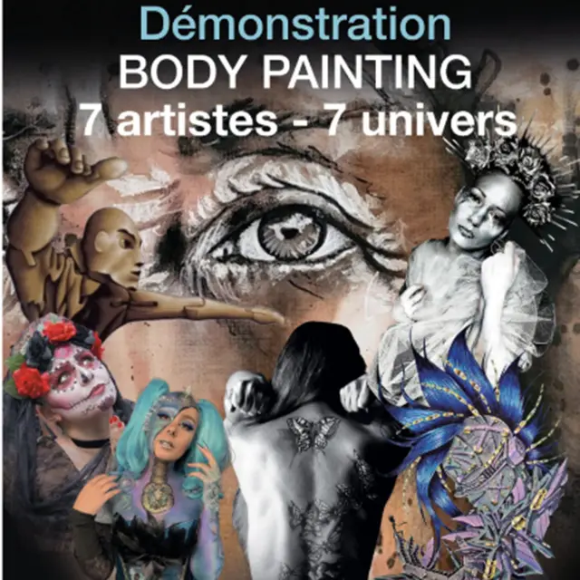 Démonstration body painting