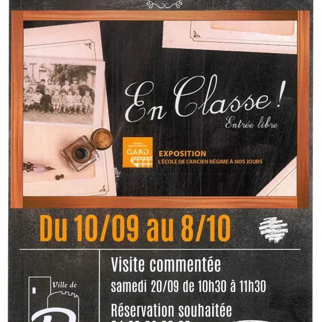 Visite commentée En classe!_Roquemaure