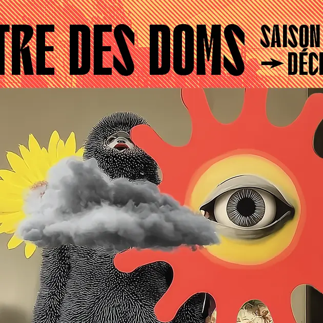 Visuel théâtre des Doms - saison 2025-2026