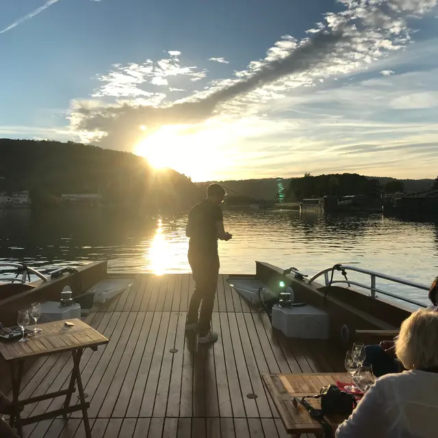 Rhône_sunset