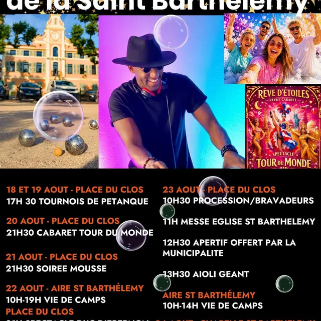 Fête patronale de la Saint-Barthélemy_Montauroux