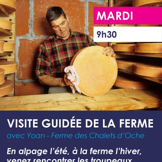 Visite guidée de la Ferme des Chalets d'Oche_Saint-Paul-en-Chablais