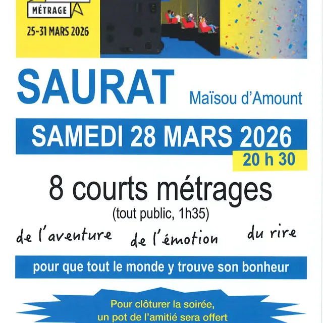 La Fête du court métrage_Saurat