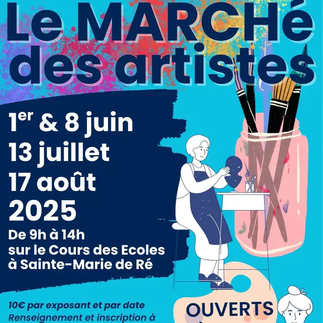 Le Marché des Artistes_Sainte-Marie-de-Ré