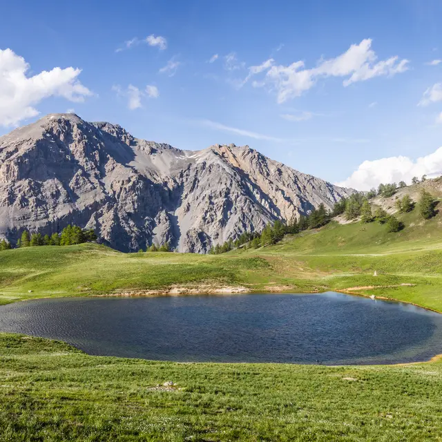 Col des Thûres et lac Chavillon