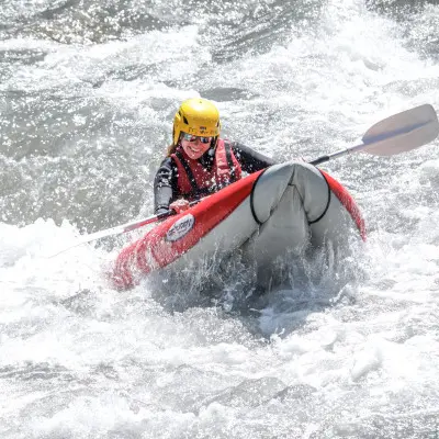 Kayak-raft et Canoë-raft sur l'Ubaye