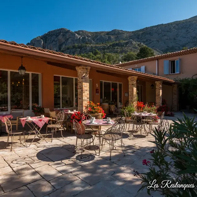Grande terrasse ensoleillée