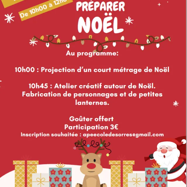 Viens préparer Noël !_Les Orres