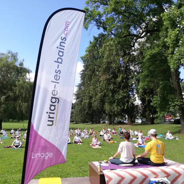 Yoga au parc