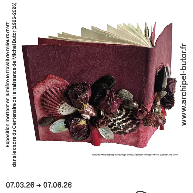 Exposition Michel Butor, de l’écriture à la reliure_Lucinges