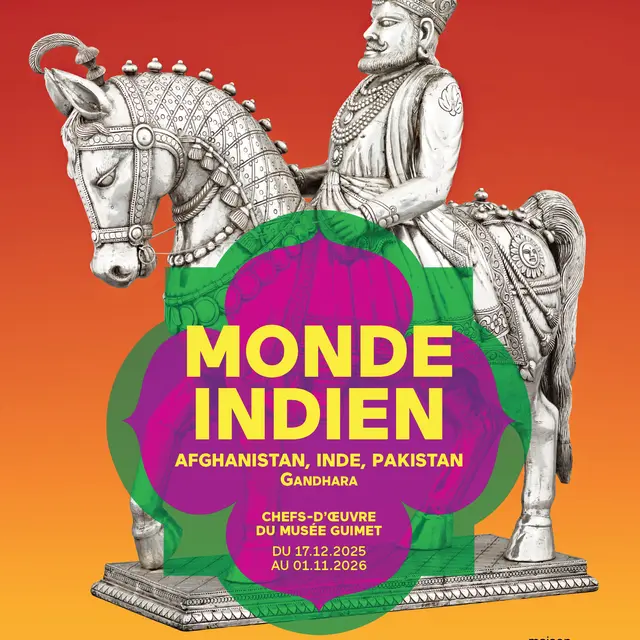 Visuel Guimet + Digne-les-Bains. Monde Indien