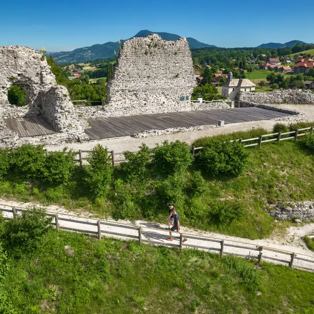 Sentier de randonnée - La Boucle de Faucigny_Faucigny
