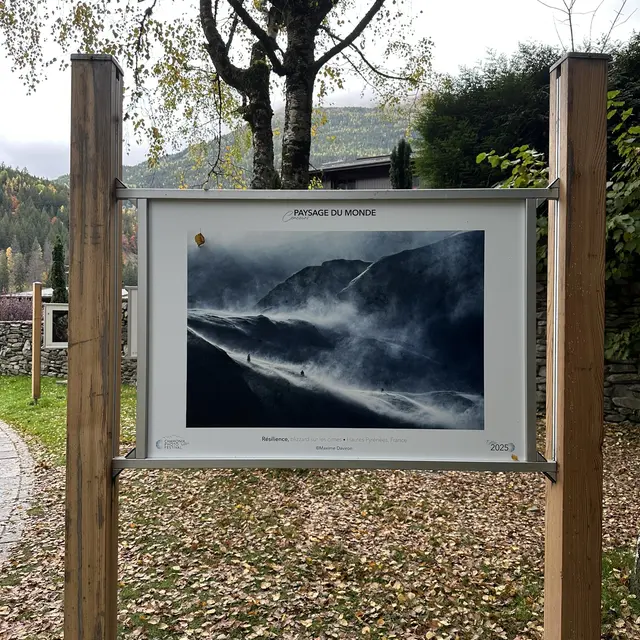 Exposition du Chamonix Photo Festival - Concours « Paysage du Monde »_Les Houches