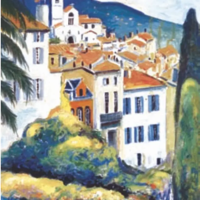 Vue de Grasse - Yves Péron