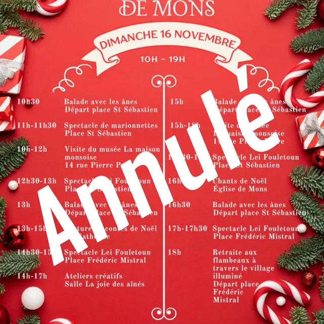 ANNULE: Grand Marché de Noël à Mons_Mons