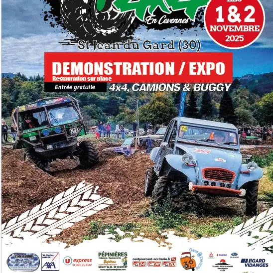 Démonstration - Expo 4X4, camions et Buggy_Saint-Jean-du-Gard
