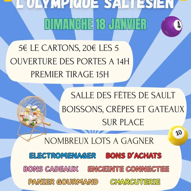 Loto de l'Olympique Saltésien_Sault