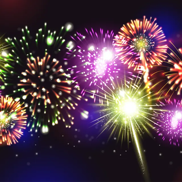 Musique live et feu d'artifice_Uriage