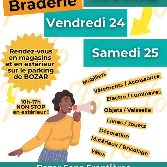 Grand déstockage solidaire mensuel_Annecy